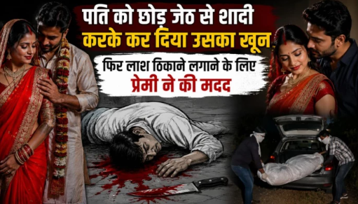 पहले पति को छोड़ा, फिर जेठ से शादी की… प्रेमी के साथ मिलकर उसे मार डाला पहले पति को छोड़ा, फिर जेठ से शादी की… प्रेमी के साथ मिलकर उसे मार डाला